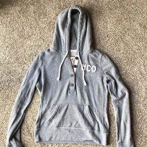 Hollister grey hoodie